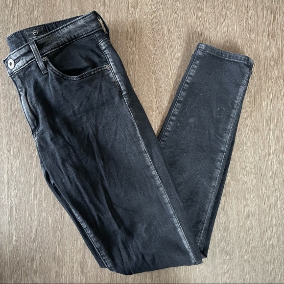 Ag Adriano Goldschmied Denim - AG Legging Ankle Super Skinny Faded Size 26R
